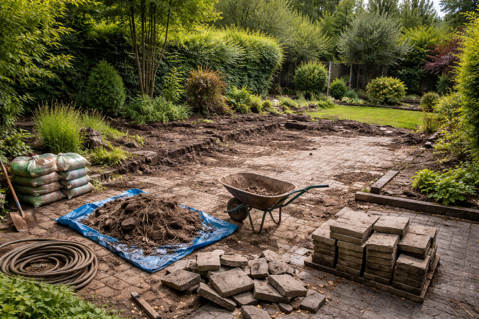 Renovatie tuin